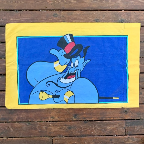 Vintage Disney 1992 Aladdin Pillowcase - Picture 6 of 6